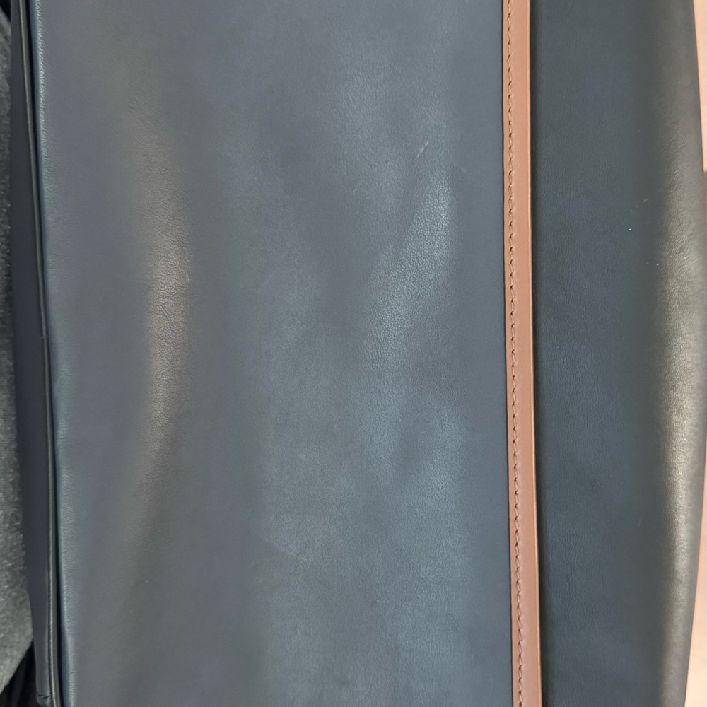 Coach Black and Red Backpack with Signature Style - Picture 10 of 13